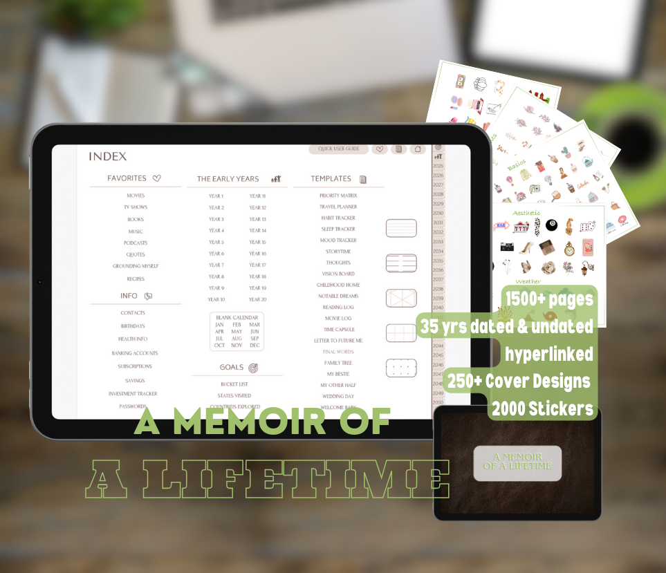 The Memoir of a Lifetime - Digital